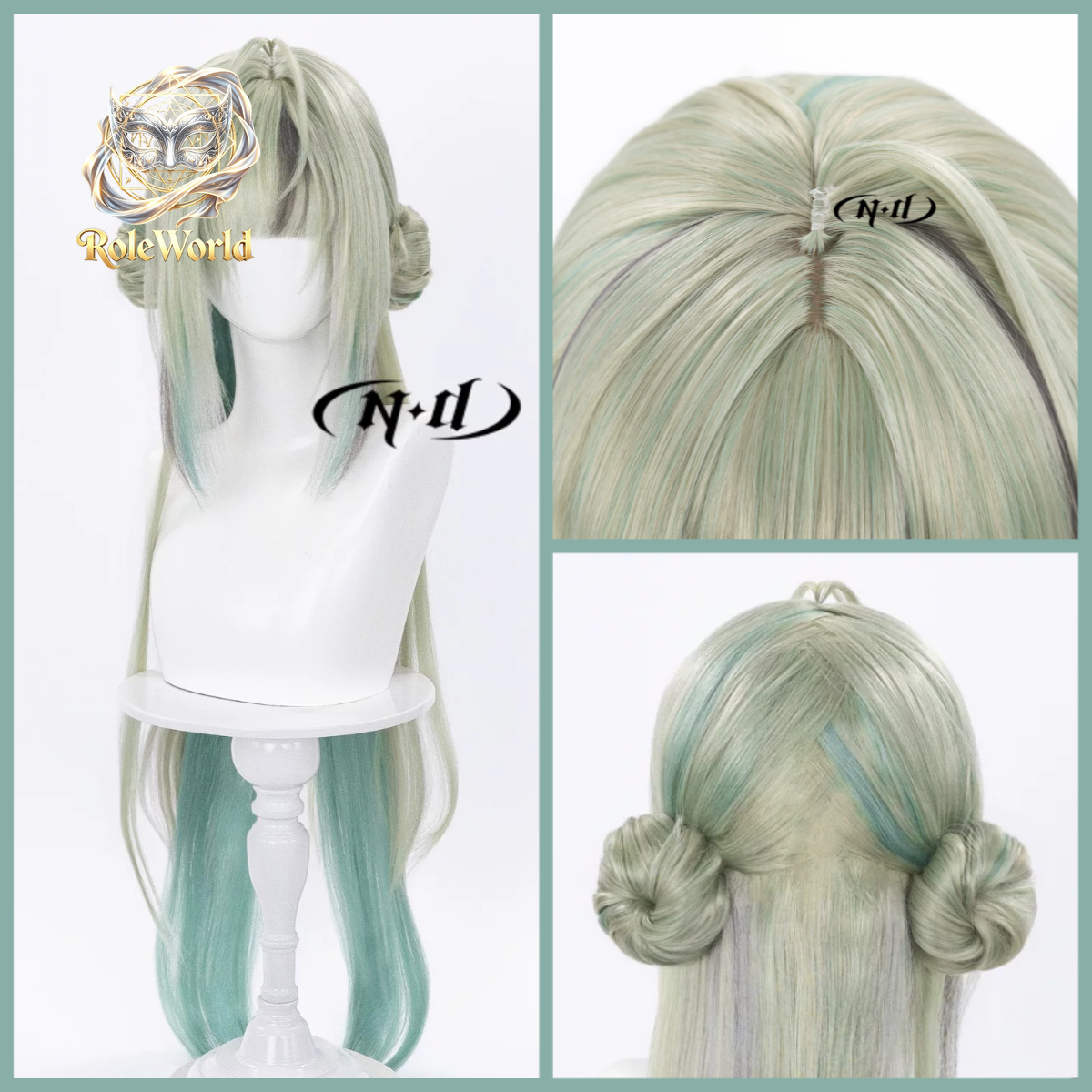 Anime Cosplay Wig Heat Resistant - Peruca Si Arknights Endfield Si Cosplay,