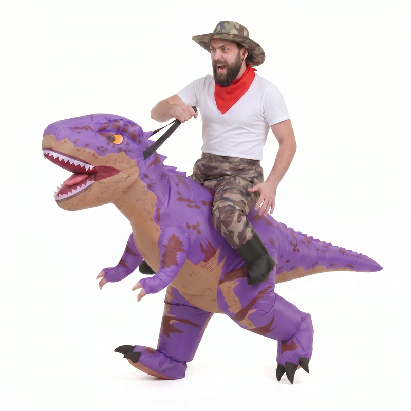 Fantástico fato insuflável de  - Inflatable Dinosaur Costume Adult avaliação e preço