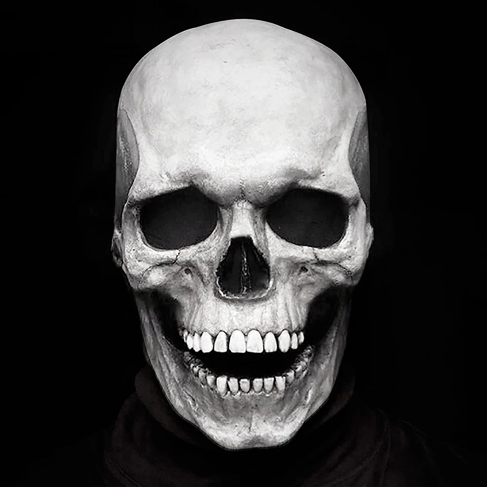 Máscara de crânio de látex de  - Led Purge Mask Halloween avaliação e preço