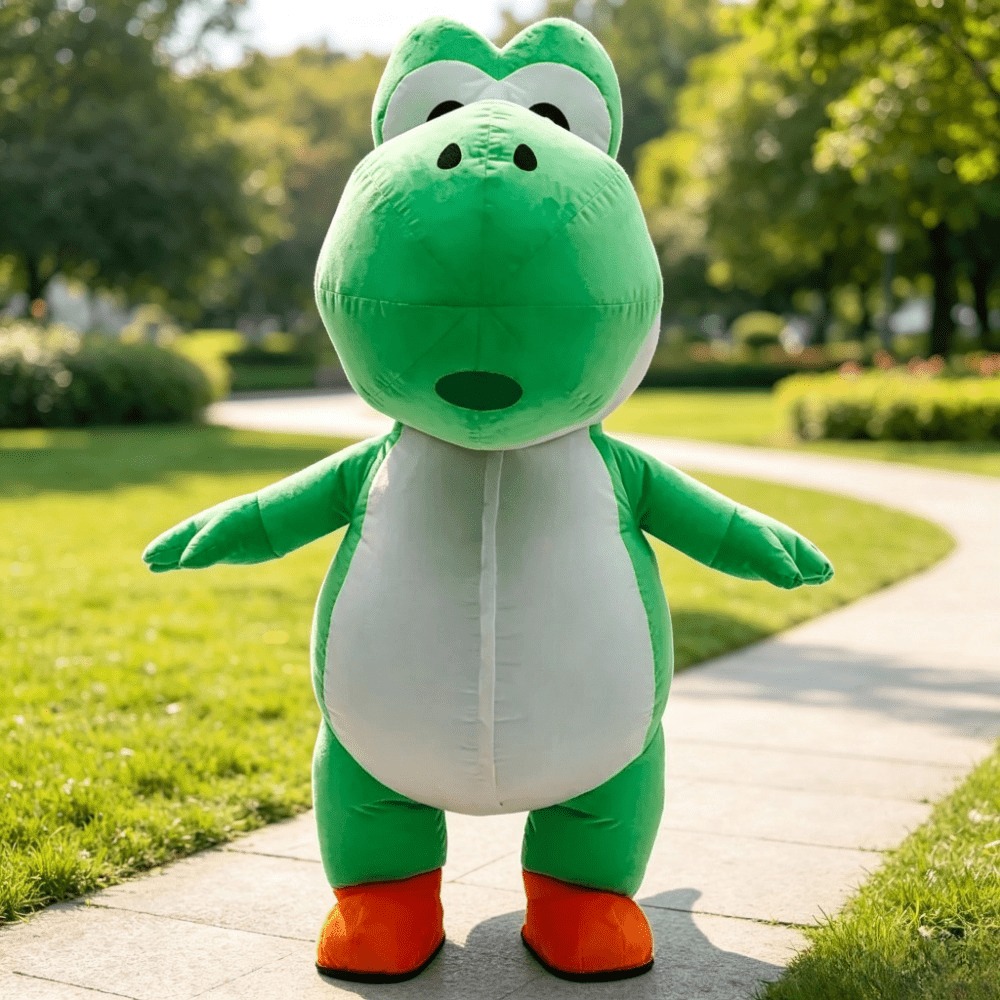Fantasia Inflável de Dinossaur - Inflatable Dinosaur Costume Adult avaliação e preço